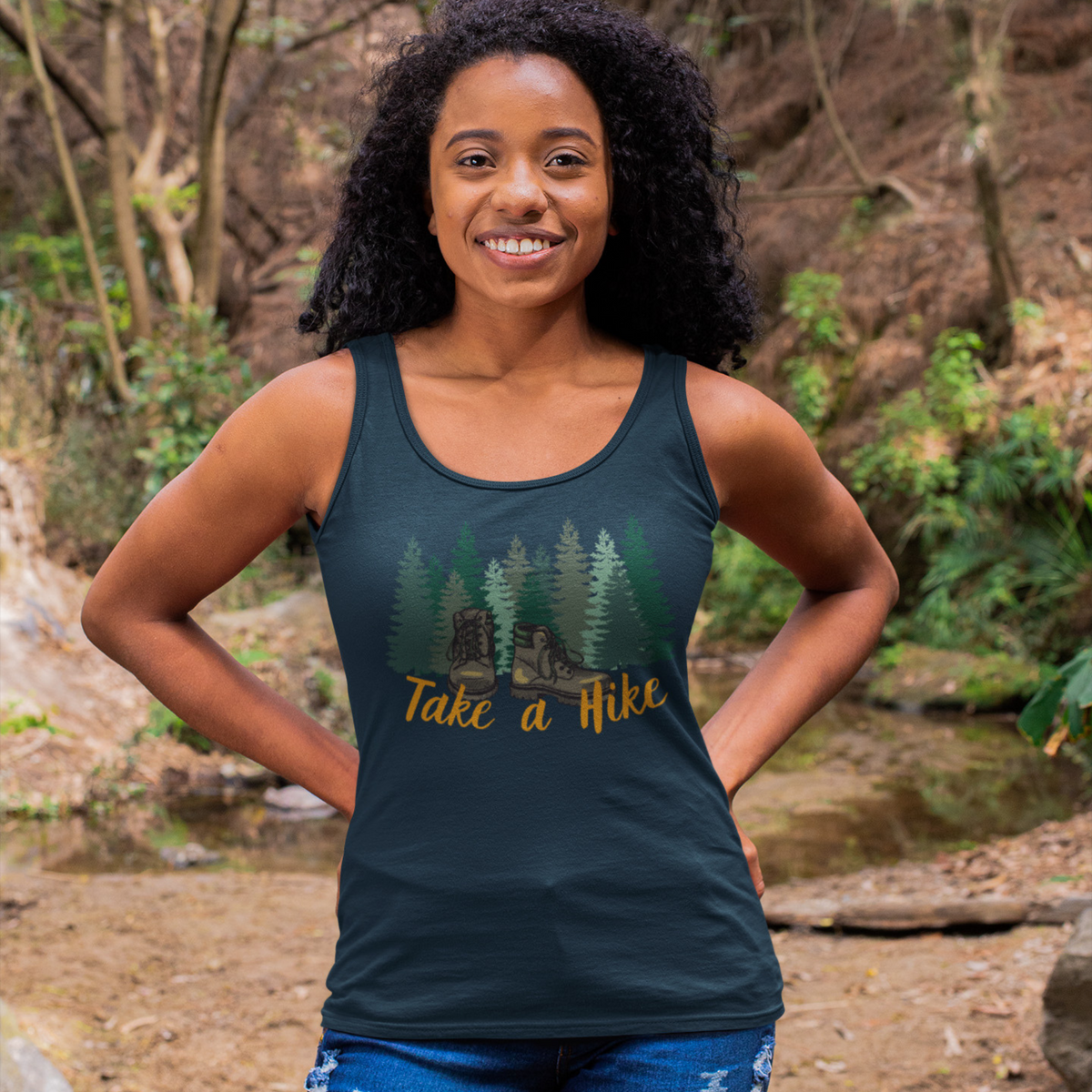 Take A Hike Tank Top - Women's  Hiking Tops For Outdoor Enthusiasts –  Average Adventurer