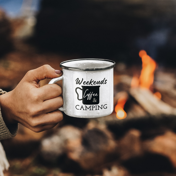 adventure enamel camping mug enamel camping