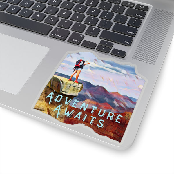 Adventure Awaits Sticker