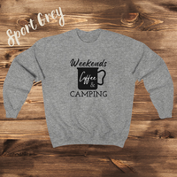 Camping Coffee Sweatshirt