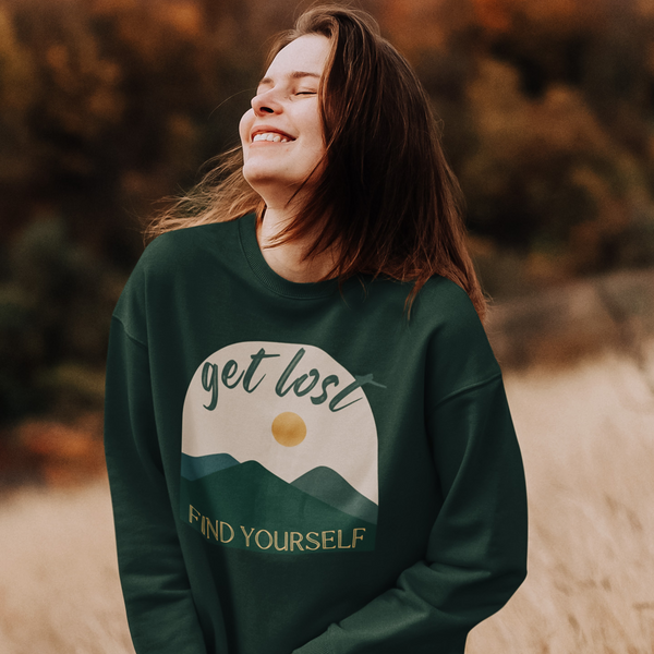 Wanderlust sweatshirt on sale