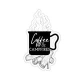 Coffee & Campfires Sticker